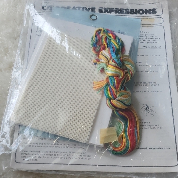 Expressions Creative Cross Stitch Card  Kit - Vibrant Designs - Picture 10 of 10